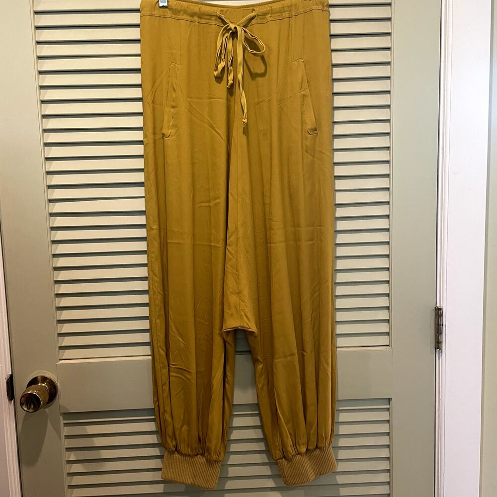 Made in Italy Womens Cashmere/Silk Blend Harem Pants Size 1